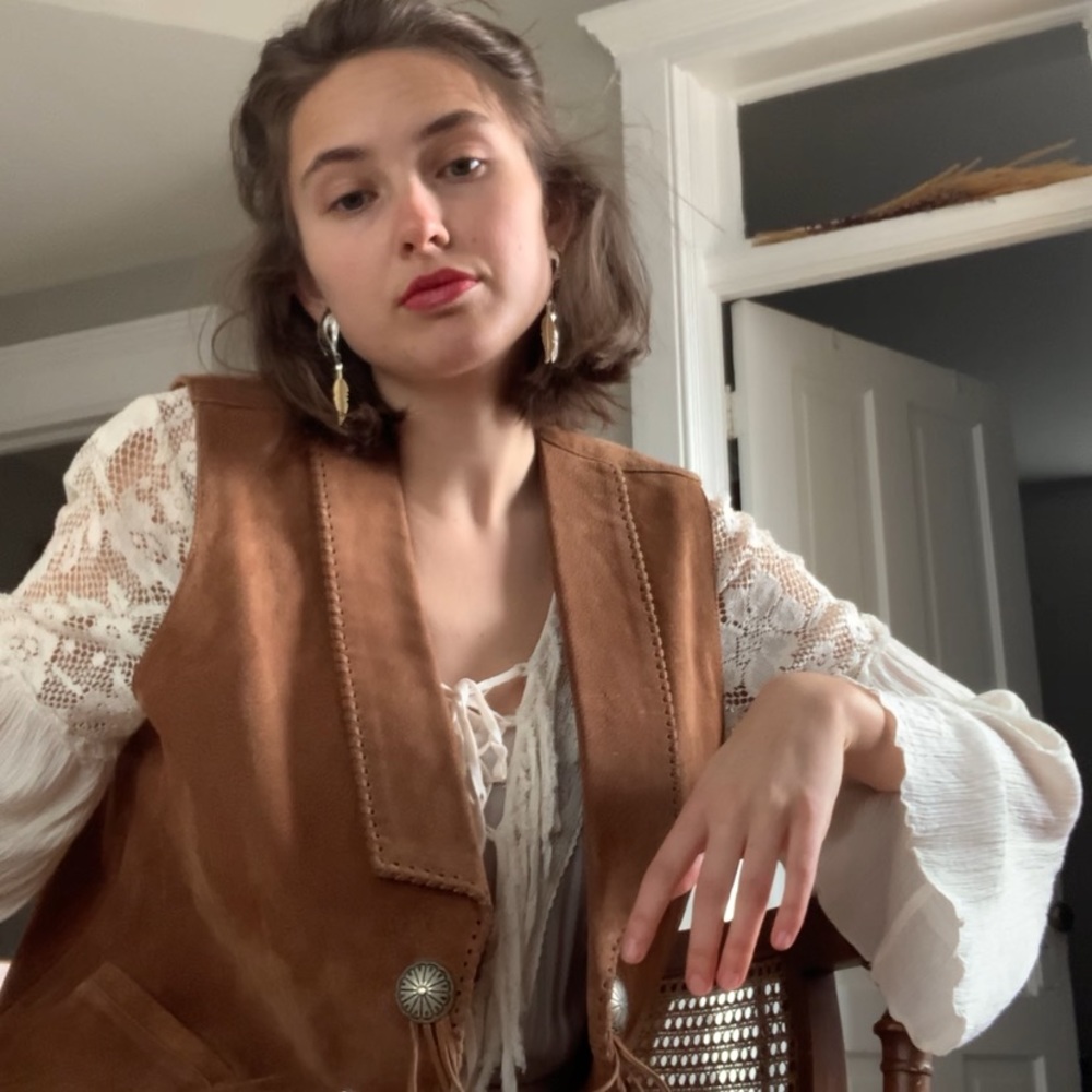 Western Suede Vest